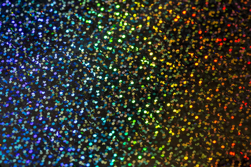 Rainbow Glitter Texture Background