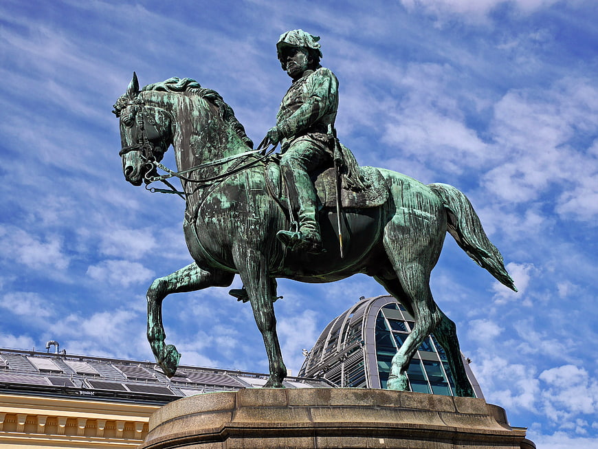 Equestrian Statue of Prince Eugene of Savoy in Vienna