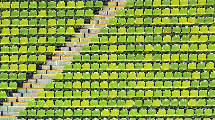 Green Stadium Seats Pattern