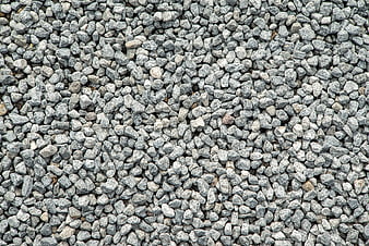 Gray gravel texture background with small stones
