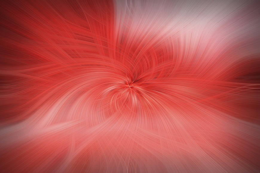 Abstract Red Swirling Light Motion Background