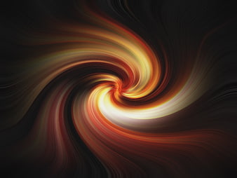 Abstract fiery spiral swirl background design