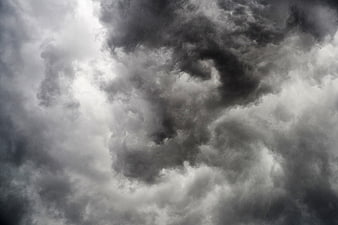 Dramatic Dark Storm Clouds Filling the Sky