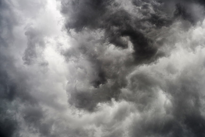 Dramatic Dark Storm Clouds Filling the Sky