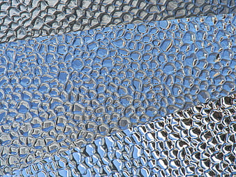 Textured Blue and Silver Metallic Surface Background
