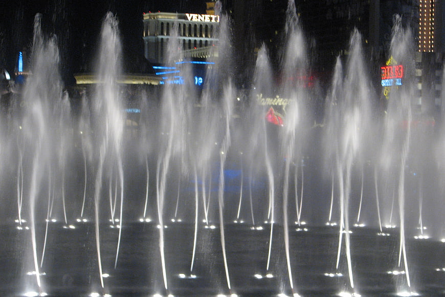 Bellagio Fountains Las Vegas Night Show