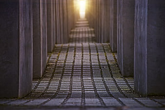 Concrete Slabs at Holocaust Memorial Berlin