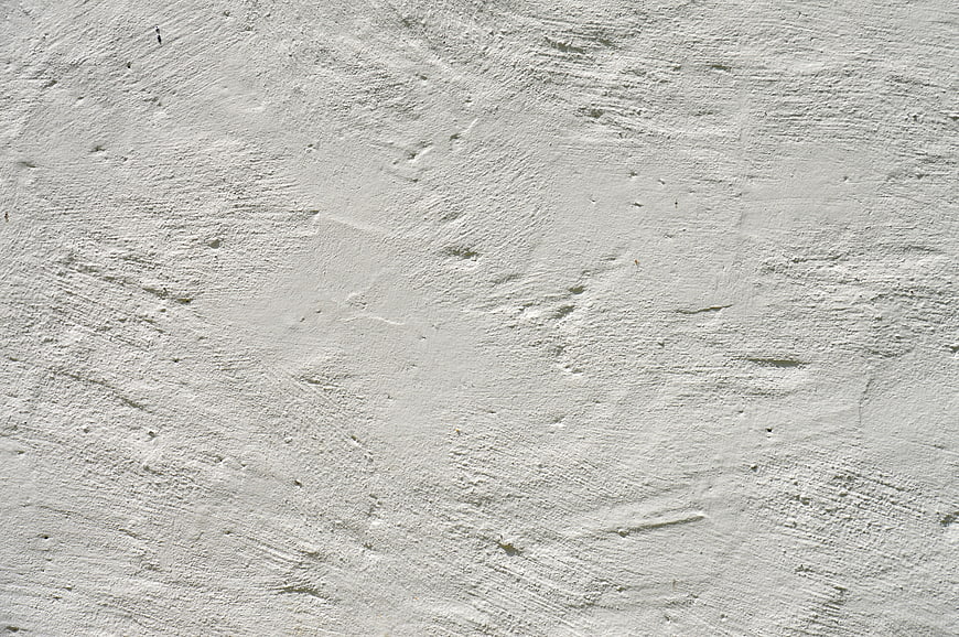 White Rough Plaster Wall Texture Background