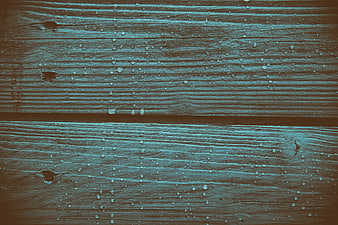 Wet Wooden Planks with Raindrops Background