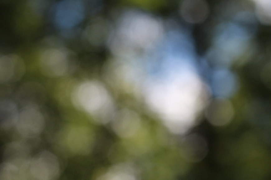 Abstract Green and Blue Bokeh Background