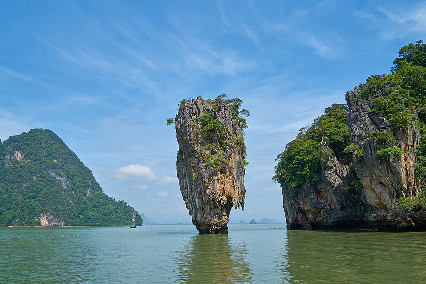 James Bond Island limestone karst in Phang Nga Bay, Thailand