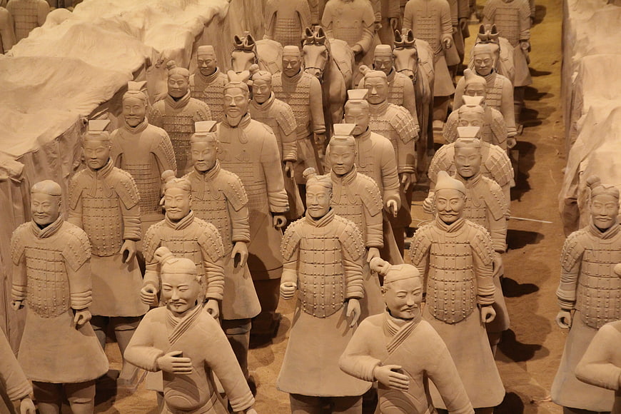 Terracotta Warriors Army in Xi'an Museum Pit
