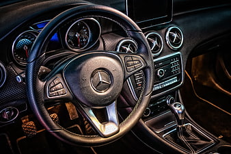 Mercedes-Benz A-Class Interior Dashboard and Steering Wheel