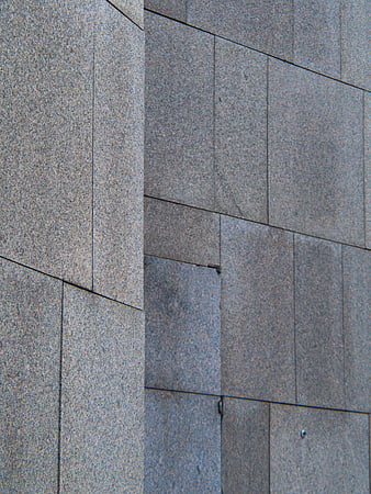 Textured Gray Granite Wall Surface Pattern