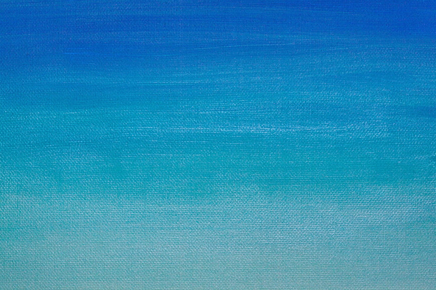 Abstract Blue Turquoise Canvas Texture Background