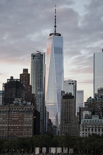One World Trade Center New York City Skyline at Dusk
