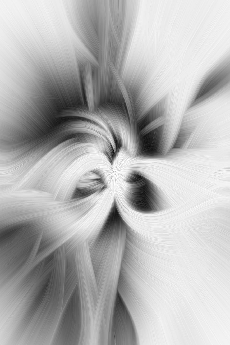 Abstract Monochrome Swirl Background