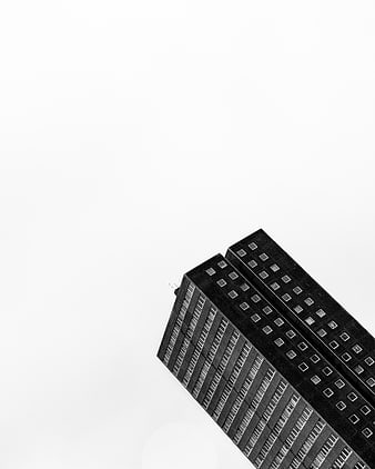 Minimalist Black and White Skyscraper Architecture