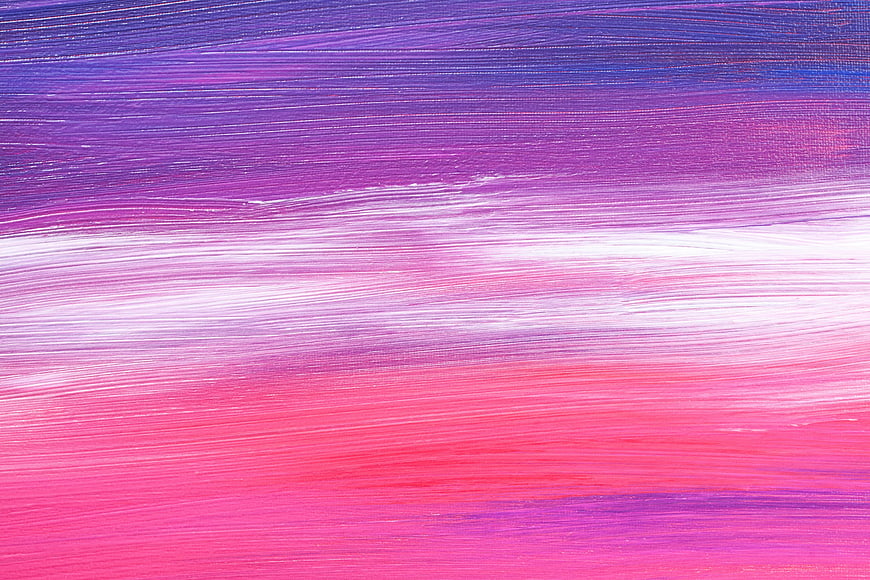 Abstract Pink Purple Blue Painted Canvas Texture Background