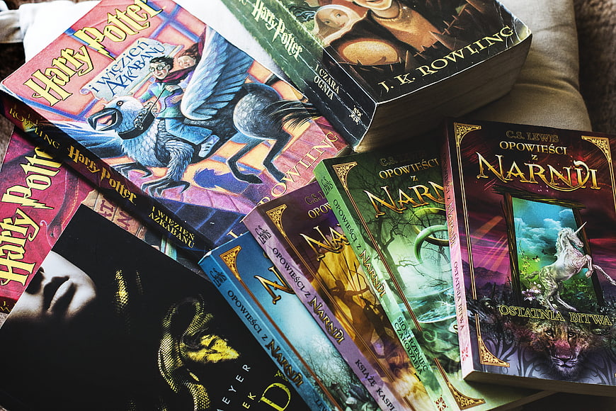 Polish Harry Potter and Narnia Books Collection