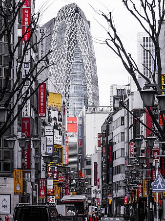 Tokyo Mode Gakuen Spire Building Street View