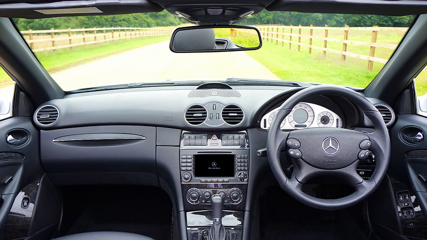 Mercedes-Benz SLK Interior Dashboard View