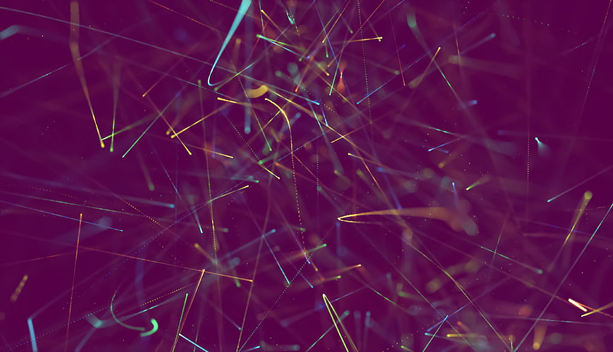 Abstract Futuristic Digital Background with Glowing Lines