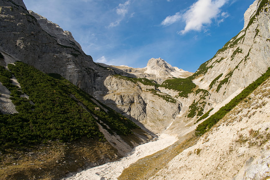 Majestic Karwendel Mountain Valley in Austrian Alps