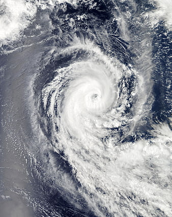 Satellite View of Hurricane Benilde Tropical Cyclone
