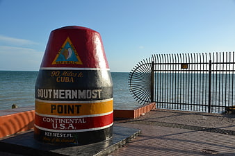 Southernmost Point Key West Buoy Landmark