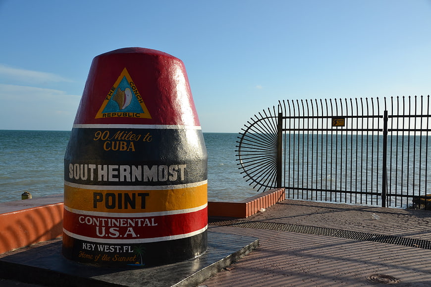 Southernmost Point Key West Buoy Landmark