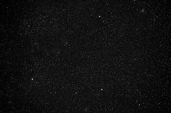 Black and white starry night sky background