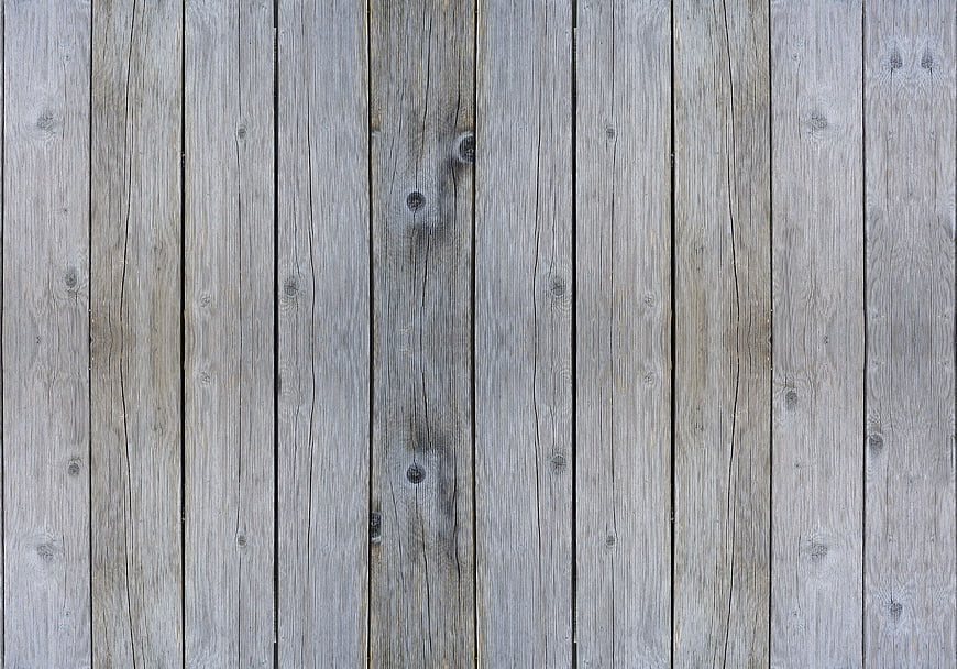 Weathered gray wooden plank texture background