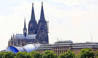 Cologne Cathedral and Musical Dome Architecture in Germany