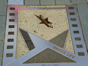 Bruce Lee Star on Avenue of Stars Hong Kong