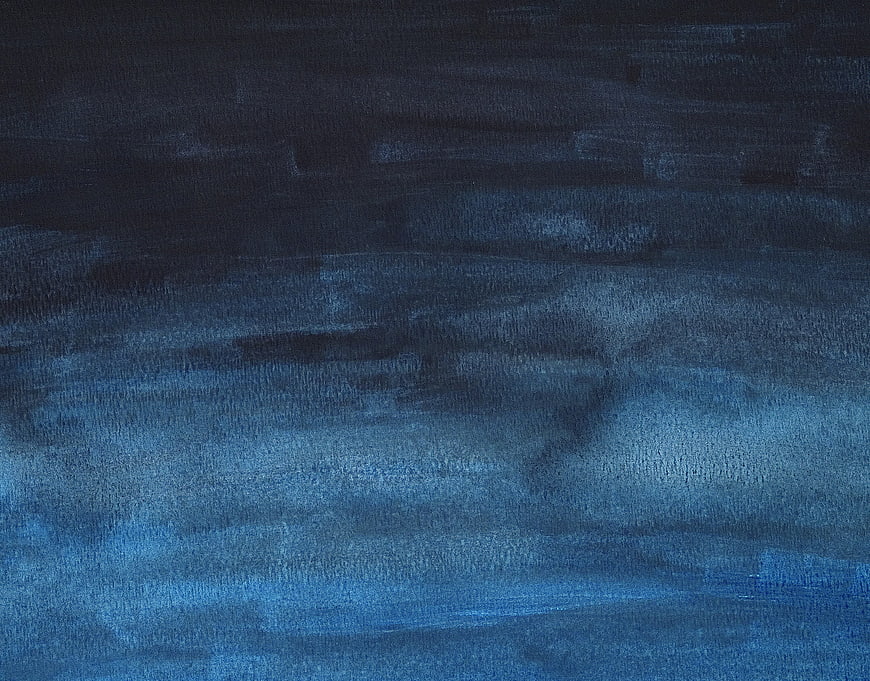 Abstract Blue Watercolor Texture Background