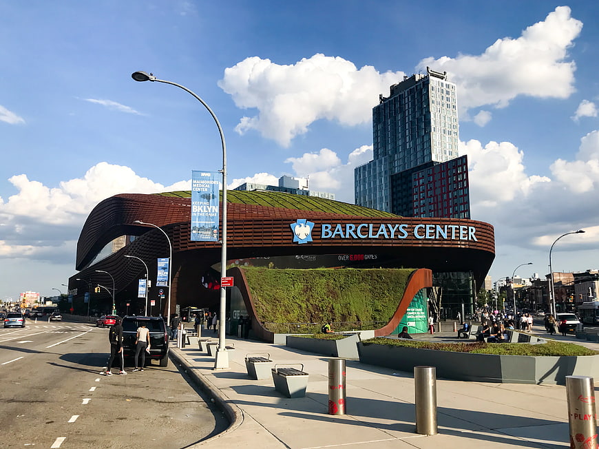 Barclays Center Brooklyn Exterior Architecture