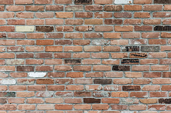 Vintage Red Brick Wall Texture Background