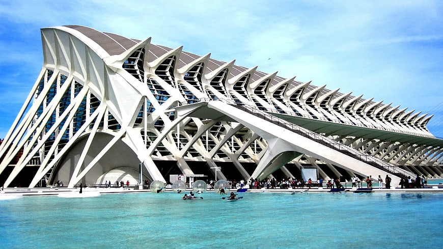L'Oceanografic Valencia Architecture and Water Park