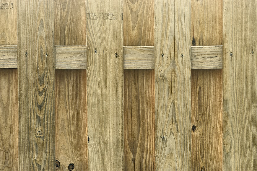 Vertical Wooden Fence Planks Texture Background