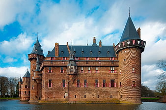 Muiderslot Castle in Muiden, Netherlands