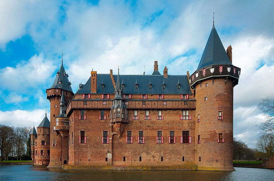 Muiderslot Castle in Muiden, Netherlands