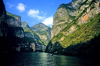 Little Three Gorges Yangtze River Landscape China