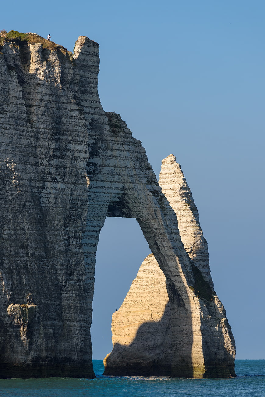 Etretat Natural Arch Cliff Landscape