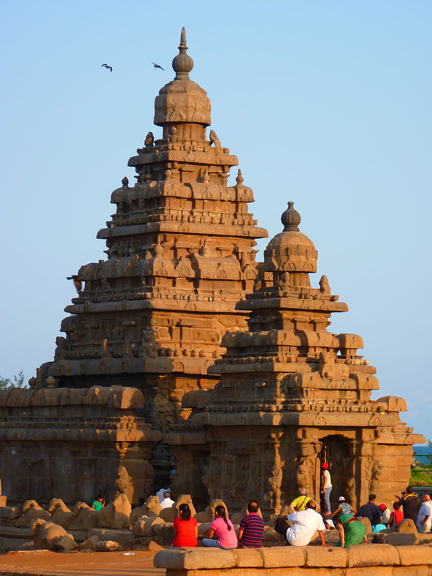 Shore Temple Mahabalipuram India Golden Hour