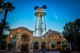 Walt Disney Studios Water Tower at Disneyland Paris