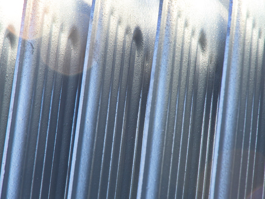 Abstract Corrugated Metal Texture Background