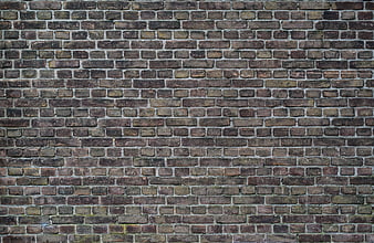 Dark Aged Brick Wall Texture Background