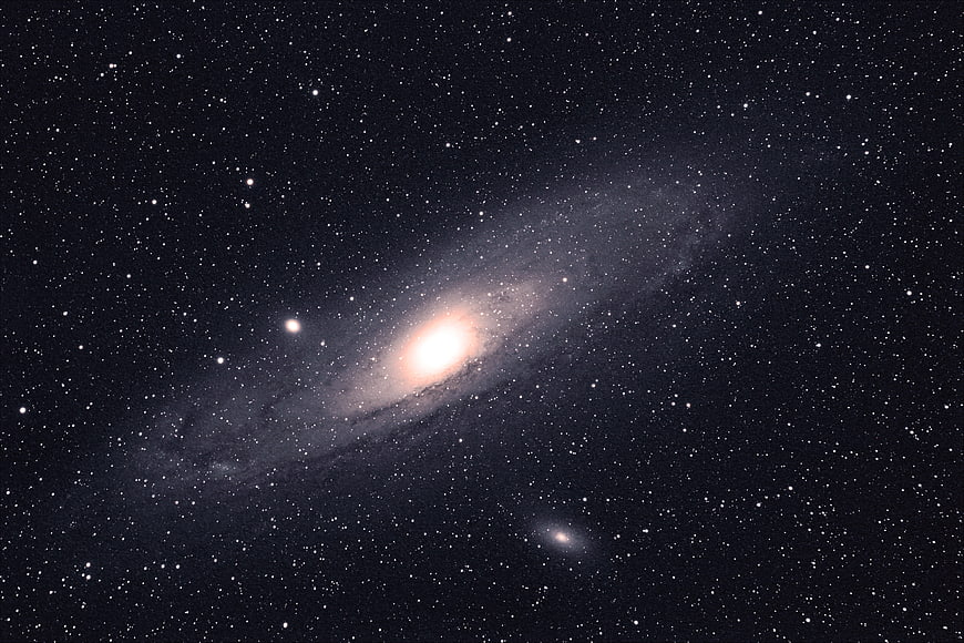 Andromeda Galaxy M31 Deep Space Astrophotography
