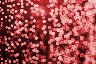 Red Bokeh Lights Background for Christmas and Holiday Design